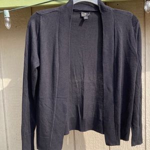 Worthington: black cardigan